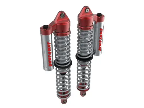 Afe - Advance Flow Engineering - 851-5600-04-CA | aFe Power Sway-A-Way 2.5 Front Piggyback Coilover Kit With Compression Adjusters For Polaris RZR XP 925cc (t)/1000cc | 17-20 Kit