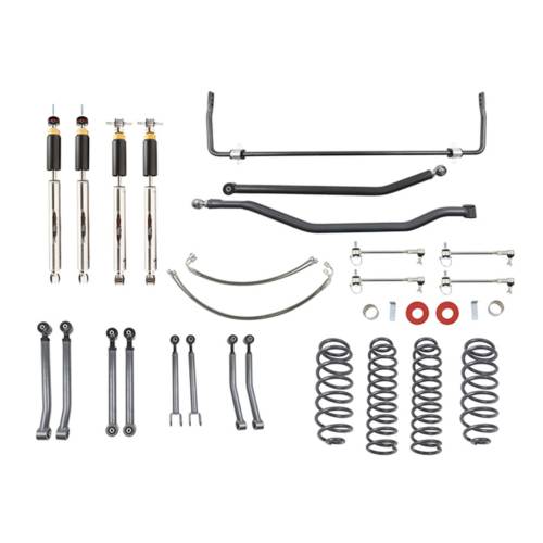 Belltech - 153201HKP | 2007-2018 Wrangler Rubicon Unlimited JK 4dr 4" Lift