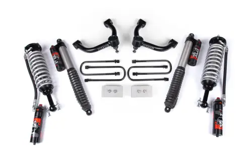 BDS Suspension - BDS2263PES | BDS Suspension 3 Inch Lift Kit With Fox 2.5 Performance Elite Series Coilover For Ford F-150 4WD | Fox 2.5 Performance Elite Shocks