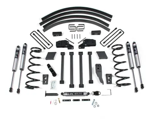 BDS Suspension - BDS245FS | BDS Suspension 5 Inch Lift Kit For Ram 1500 4WD | Rear Block Kit & Add-A-Leaf | Fox 2.0 Performance Series Shocks