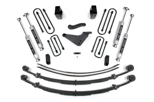 BDS Suspension - BDS302H | BDS Suspension 6 Inch Lift Kit For Ford Excursion 4WD | Rear Block Kit & Add-A-Leaf | NX2 Nitro Series Shocks