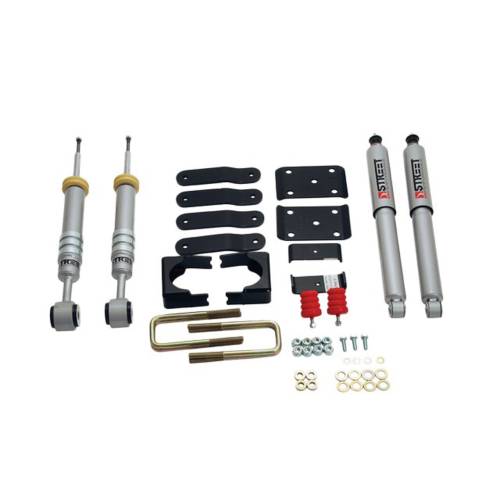 Belltech - 442SP | Belltech +2 to -2 Front / 4 Inch Rear Complete Lowering Kit with Street Performance Shocks (2007-2013 Tundra 2WD | V8)