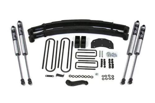 BDS Suspension - BDS308FS | BDS Suspension 4 Inch Lift Kit For Ford F-350 Monobeam 4WD | Fox 2.0 Performance Series Shocks
