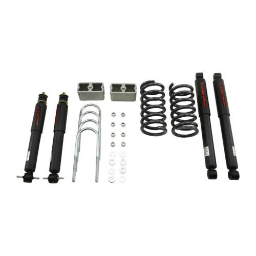 Belltech - 436ND | Belltech 2.5 Inch Front / 3 Inch Rear Complete Lowering Kit with Nitro Drop Shocks (1983-1997 Mighty Max)
