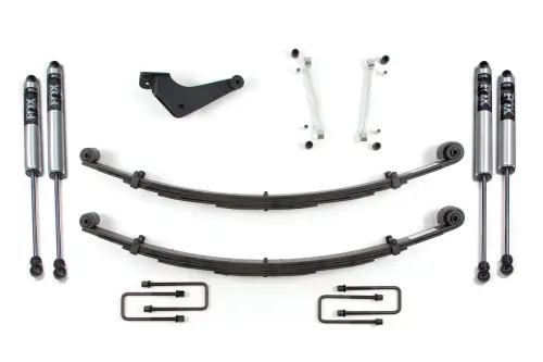 BDS Suspension - BDS320FS | BDS Suspension 2 Inch Leveling Kit For Ford F-250 / F-350 Super Duty 4WD | Radius Front U-Bolt | Fox 2.0 Performance Series Shocks