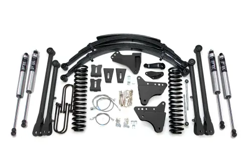 BDS Suspension - BDS530FS | BDS Suspension 8 Inch Lift Kit With 4-Link For Ford F-250 / F-350 Super Duty 4WD Diesel | Fox 2.0 Performance Series Shocks