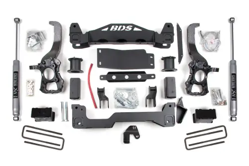 BDS Suspension - BDS576FS | BDS Suspension 4 Inch Lift Kit For Ford F-150 4WD | Fox 2.0 Performance Series Shocks