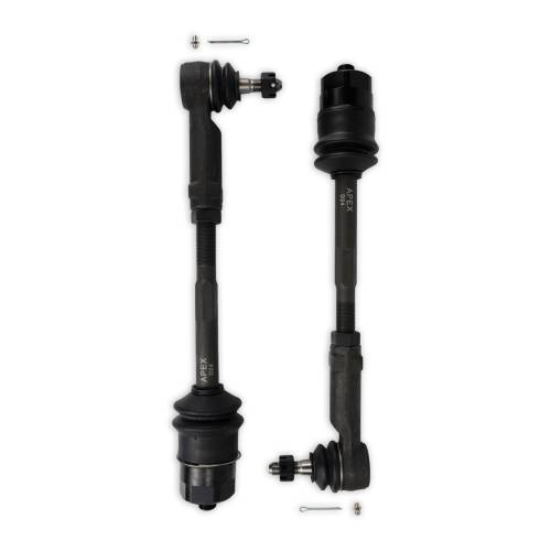 Apex Chassis - KIT109 | Apex Chassis Super HD Tie Rod Assembly Front Left And Right For Chevrolet / GMC / Hummer | 2001-2013 | Apex Design TR104 (X2)