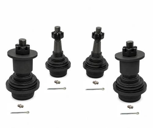 Apex Chassis - KIT113K | Apex Chassis Ball Joint Front Kit - (2) BJ160, (2) BJ161 (Knurled) For Jeep Wrangler JL / Gladiator JT
