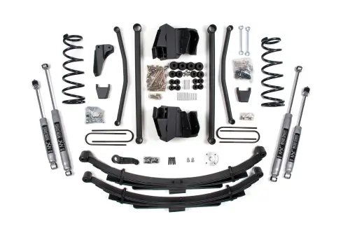 BDS Suspension - BDS660H | BDS Suspension 6 Inch Lift Kit With Long Arm For Ram 2500 / 3500 4WD Gas | Rear Leaf Springs | Rear 3.5 Inch Axle | NX2 Nitro Series Shocks