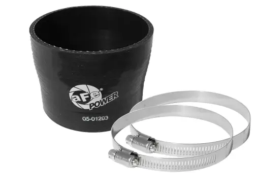 Afe - Advance Flow Engineering - 59-00019 | aFe Power Magnum FORCE Performance Accessories, Coupling Kit: (3-1/2 x 3-3/4 Inch) ID x 3 Inch L Reducer (Silicone)