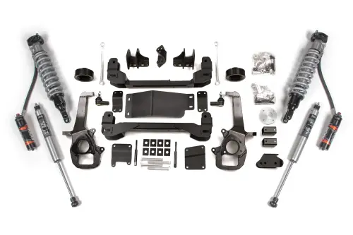BDS Suspension - BDS670PSS | BDS Suspension 4 Inch Lift Kit With Fox 2.5 Performance Elite Coilover For Ram 1500 / 1500 Classic 4WD | Rear Lift 2 Inch Coil Spacer | Fox 2.0 Performance Series Shocks
