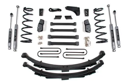 BDS Suspension - BDS680H | BDS Suspension 6 Inch Lift Kit For Ram 2500 / 3500 4WD Diesel | Rear Leaf Springs | Rear 3.5 Inch Axle | NX2 Nitro Series Shocks