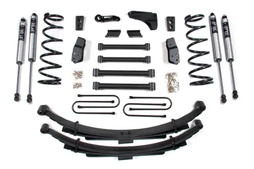BDS Suspension - BDS686FS | BDS Suspension 6 Inch Lift Kit For Ram 2500 / 3500 4WD Gas | Rear Leaf Springs | Rear 3.5 Inch Axle | Fox 2.0 Performance Series Shocks