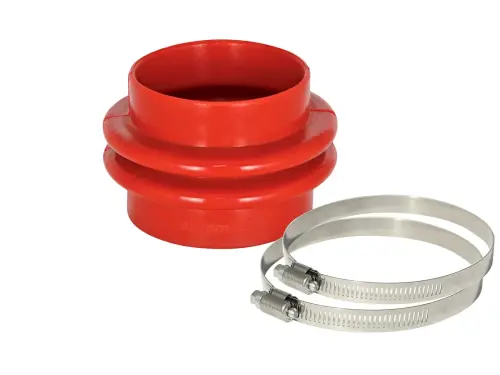 Afe - Advance Flow Engineering - 59-00049 | aFe Power Magnum FORCE Performance Accessories, Coupling Kit: (3 Inch x 3-1/8 Inch) ID x 3 Inch L Bellows Reducer (Red Silicone)