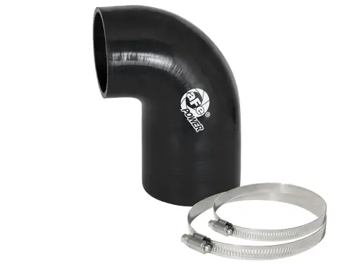 Afe - Advance Flow Engineering - 59-00058 | aFe Power Magnum FORCE Performance Accessories, Coupling Kit: (3 Inch x 2-1/2 Inch) ID x 90 Degree Elbow Reducer (Silicone)