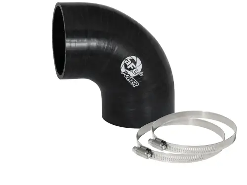 Afe - Advance Flow Engineering - 59-00064 | aFe Power Magnum FORCE Performance Accessories, Coupling Kit: 3 Inch ID x 90 Deg. Elbow (Silicone)