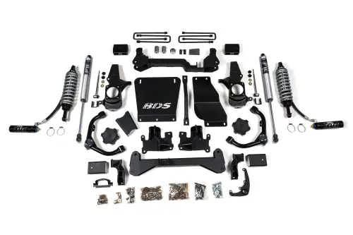 BDS Suspension - BDS740FDSC | BDS Suspension 4.5 Inch Lift Kit With Fox 2.5 Coilover Conversion For Chevrolet Silverado / GMC Sierra 2500HD / 3500HD Diesel