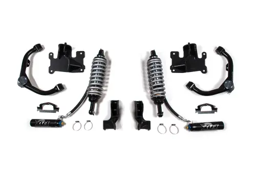 BDS Suspension - BDS741FDSC | BDS Suspension Fox 2.5 Coilover Conversion Upgrade For Chevrolet Silverado / GMC Sierra 2500HD / 3500HD 4WD Diesel | For 6.5 Inch Lift | Factory Series