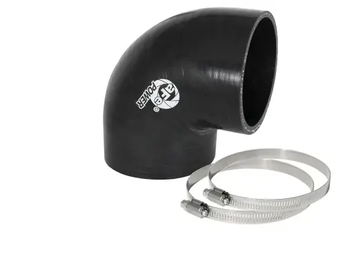 Afe - Advance Flow Engineering - 59-00070 | aFe Power Magnum FORCE Performance Accessories, Coupling Kit: 3 Inch ID x 90 Deg. Elbow (Silicone)