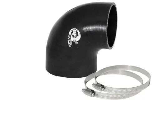 Afe - Advance Flow Engineering - 59-00072 | aFe Power Magnum FORCE Performance Accessories, Coupling Kit: (3-1/2 Inch x 3 Inch) ID x 90 Deg x 0.7 Inch L Elbow (Silicone)