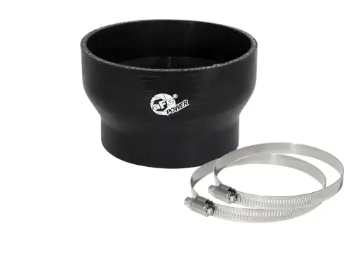 Afe - Advance Flow Engineering - 59-00079 | aFe Power Magnum FORCE Performance Accessories, Coupling Kit: (4-3/8 Inch x 3-1/2 Inch) ID x 2-3/4 Inch L Reducer (Silicone)