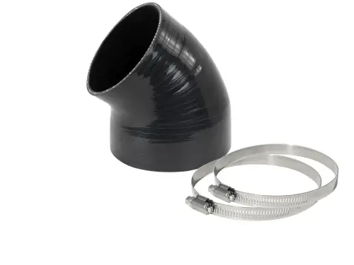 Afe - Advance Flow Engineering - 59-00085 | aFe Power Magnum FORCE Performance Accessories, Coupling Kit: (4.15 Inch x 3.5 Inch) ID x 49 Deg. Elbow Reducer (Silicone)