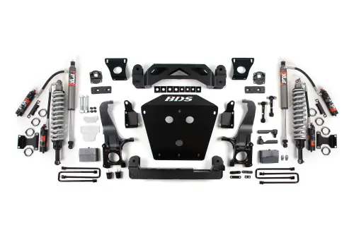 BDS Suspension - BDS819FPE | BDS Suspension 5 Inch Lift Kit With Fox 2.5 Performance Elite Coilover For Toyota Tundra 2/4WD | Fox 2.5 Performance Elite Shocks