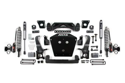 BDS Suspension - BDS819FPS | BDS Suspension 5 Inch Lift Kit With Fox 2.5 Performance Elite Coilover For Toyota Tundra 2/4WD | Fox 2.0 Performance Series Shocks