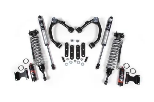 BDS Suspension - BDS824FPS | BDS Suspension 3 Inch Lift Kit With Fox 2.5 Performance Elite Coilover For Toyota Tundra 2/4WD | Fox 2.0 Performance Series Shocks