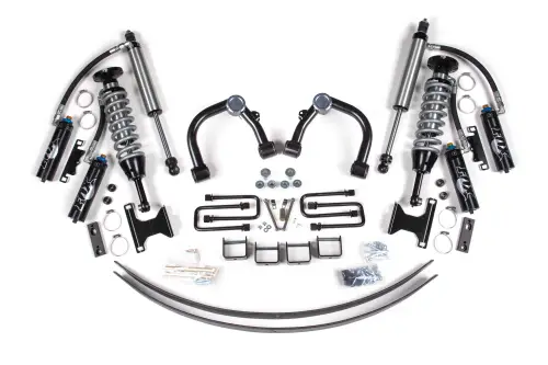 BDS Suspension - BDS832FDSC | BDS Suspension 3 Inch Lift Kit With Fox 2.5 Factory Coilover For Toyota Tacoma 4WD | Fox 2.5 Reservoir DSC Shocks