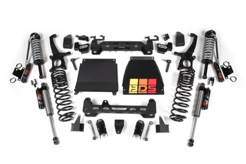 BDS Suspension - BDS840PES | BDS Suspension 7 Inch Lift Kit For Toyota Tundra 4WD | Fox 2.5 Performance Elite Shocks