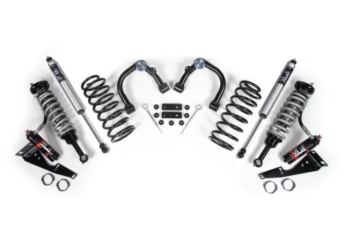 BDS Suspension - BDS841PSS | BDS Suspension 3 Inch Lift Kit With Fox 2.5 Performance Elite Coilover For Toyota 4Runner | Fox 2.0 Performance Series Shocks