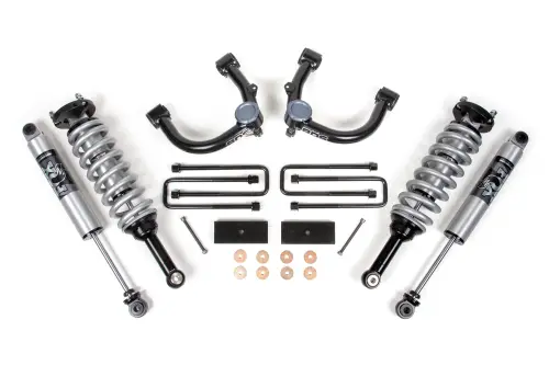 BDS Suspension - BDS842FPP | BDS Suspension 2 Inch Lift Kit For Toyota Hilux | Fox 2.5 Performance Series HTO Coilover