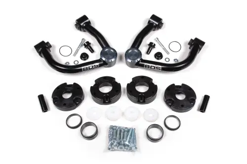BDS Suspension - BDS023301 | BDS Suspension 3 Inch Lift Kit For Ford Bronco 2 Door | With Sasquatch Package