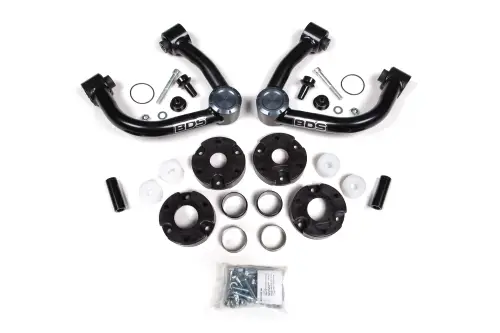 BDS Suspension - BDS023351 | BDS Suspension 3.5 Inch Lift Kit For Ford Bronco 2 Door | Badlands Without Sasquatch Package