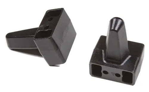 BDS Suspension - BDS069526 | BDS Suspension Steel Rear Lift Blocks With Wing For Ford F-150 | 5 Inch Lift