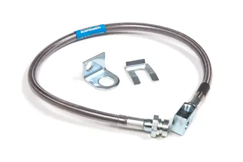 BDS Suspension - BDS104007 | BDS Suspension Rear Brake Line For Jeep Wrangler YJ | Stainless Steel | Fits 4-6.5 Inch Lift