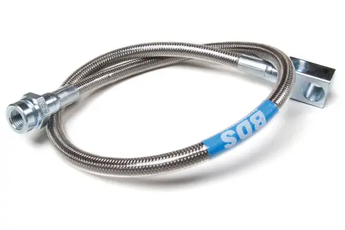 BDS Suspension - BDS104008 | BDS Suspension Rear Brake Line For Jeep Cherokee XJ | Stainless Steel | Fits 3-6.5 Inch Lift