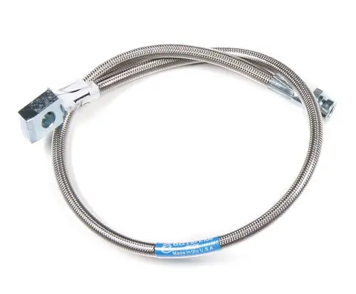 BDS Suspension - BDS104009 | BDS Suspension Rear Brake Line For Jeep Wrangler TJ | Stainless Steel | Fits 3-6.5 Inch Lift