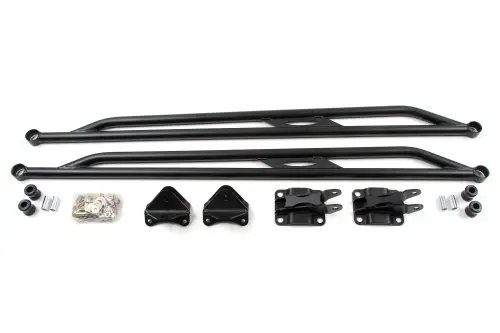 BDS Suspension - BDS121618 | BDS Suspension Traction Bars For Chevrolet Silverado / GMC Sierra 2500HD / 3500HD | Fixed