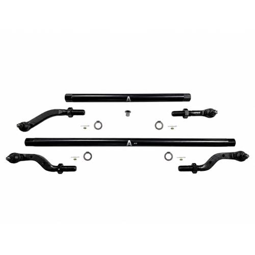 Apex Chassis - KIT115 | Apex Chassis - Jeep Wrangler JL & Gladiator JT - 2.5 Ton ProLock Tie Rod & Drag Link Assembly - Steel - Dana 30 - YesFlip