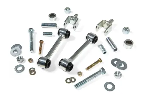 BDS Suspension - BDS122323 | BDS Suspension Front Sway Bar Link Kit For Ram 2500 / 3500 4WD | Fits 2-4 Inch Lift