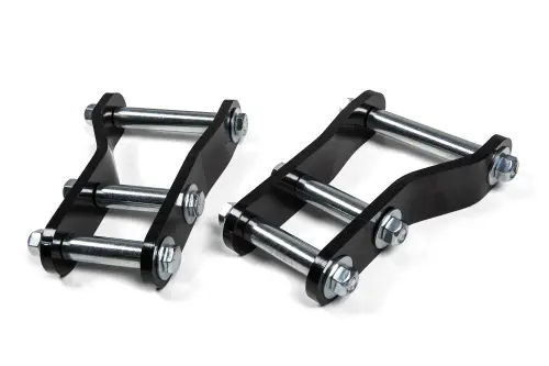 BDS Suspension - BDS123109 | BDS Suspension Rear Shackle Kit For Ford Ranger | 1 Inch Lift