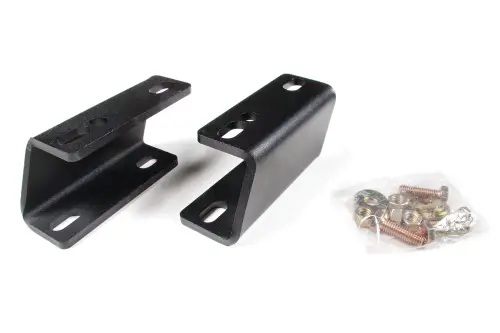 BDS Suspension - BDS123411 | BDS Suspension Front Sway Bar Drop Bracket For Ford F-250 / F-350 Super Duty 4WD / Ram 2500 4WD