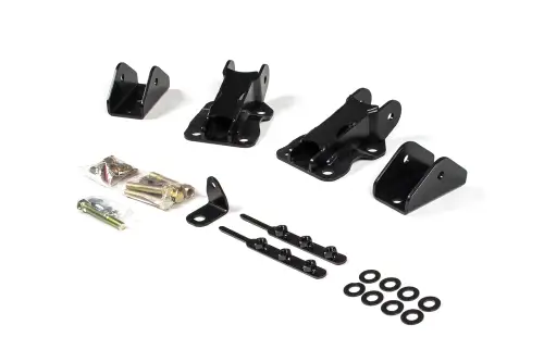 BDS Suspension - BDS123416 | BDS Suspension Recoil Traction Bar Mounting Kit For Ford F-250 / F-350 Super Duty 4WD | 3.5-4 Inch Axle