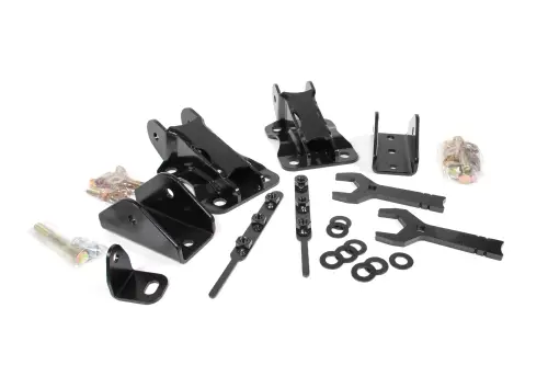 BDS Suspension - BDS123426 | BDS Suspension Recoil Traction Bar Mounting Kit For Ford F-250 / F-350 Super Duty 4WD | 4.5 Inch Axle