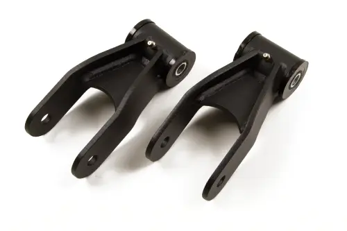 BDS Suspension - BDS124107 | BDS Suspension Rear Shackle Kit For Jeep Cherokee XJ | 1 Inch Lift