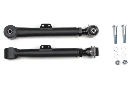 BDS Suspension - BDS124349 | BDS Suspension Adjustable Control Arms With Flex End / Rubber Bushing For Jeep Wrangler TJ / Grand Cherokee ZJ | Rear Upper