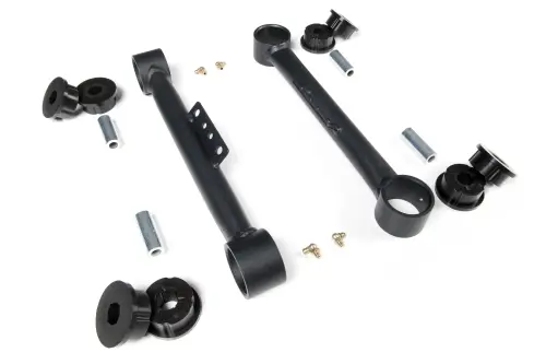 BDS Suspension - BDS124445 | BDS Suspension Fixed Control Arms With Rubber Bushing For Jeep Wrangler TJ / Grand Cherokee ZJ | Rear Upper